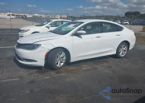 2016 Chrysler 200 Limited z USA, uszkodzony, nr VIN 1C3CCCABXGN181308